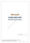 BeITCertified Microsoft Free Download Actual MB7-842 exam questions dumps as PDF
