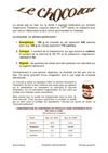 LE CHOCOLAT EXERCICE TT