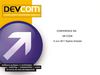 Devcom Azur 2011 / Conf IN3 / QR CODE