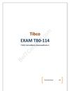 BeITCertified Tibco Free Download Actual TB0-114 exam questions dumps as PDF