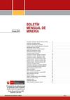 BOLETÍN MENSUAL DE MINERÍA - JUNIO 2011