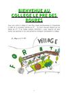 Livret d'Accueil du Collège du Pré des Roures