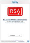Free RSA 050-v71-CASECURID02 Practice Test