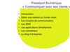 Passeport Numérique, présentation du thème "Communiquez avec ses clients"