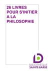 26 livres pour s'initier à la philosophie