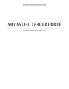 NOTAS TERCER CORTE ALGEBRA SUPERIOR