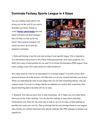 Dominate Fantasy Sports League in 4 Steps 
