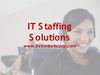 IT staffing solutions