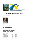 MOT DU PRESIDENT DU 14 JUIN 2011