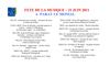 Programme Fête de la Musique 2011 Paray le Monial