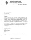 Immanuel Baptist Testimonial
