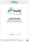 Free ISEB BH0-008 Practice Test