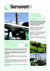 Semavert, a nonhazardous ultimate waste storage plant in bioreactor mode