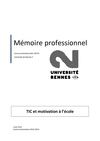 TIC et motivation à l'école