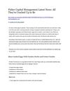Fisher Capital Management Latest News: All They're Cracked Up to Be 