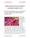 Bollywood Dance Classes for Children and Adults Provided at YICG