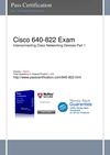 Pass CISCO 640-822 Exam