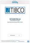 Free TIBCO TB0-111 Practice Test