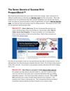 Prospect Match The Seven Secrets of Success
