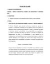 PLAN DE CLASE: EFECTOS DE LOS DESASTRES SOBRE LA SALUD Y MEDIO AMBIENTE