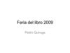 Feria del libro 2009