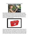 Car First Aid Kit an Essential Road Emergency Weapon