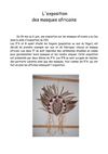 L'exposition "les masques africains"