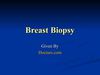 Breast Biopsy