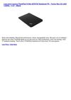Computers & Accessories - Lenovo ThinkPad X100e 287673U Notebook PC - Turion Neo X2 L625 1.6GHz - 11.6 - Black