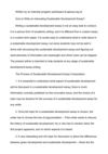 How to Write an Interesting Sustainable Development Essay