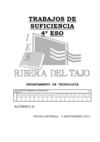 Trabajo Suficiencia Septiembre 2011 - 4º ESO - Tecnologias - IES Ribera del Tajo