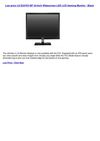 Computers & Accessories - LG E2370V-BF 23-Inch Widescreen LED LCD Gaming Monitor - Black