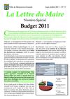 La Lettre du Maire N°17 - Juin Juillet 2011