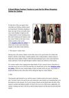 9 Great Winter Fashion Trends to Look Out for When Shopping Online for Clothes
