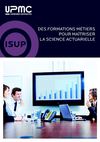 Des Formations Métiers pour Maîtriser la Science Actuarielle - UPMC Formation Continue / ISUP