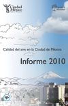 Calidad del aire en la Ciudad de México, informe 2010