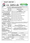 Lettre d'informations de Romilly-sur-Andelle