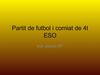 Comiat 4t ESO