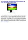 Computers & Accessories - NEC Display Solutions P221W-BK 22-Inch 8ms(GTG) 300 cdm2 1000_1 Widescreen LCD Monitor (Black)