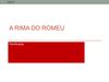 A Rima do Romeu