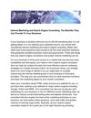 Internet Marketing and Search Engine Consulting The Benefits They Can Provide To Your Business