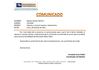 Comunicado creado con combinar correpondencia Word 2010