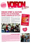 Lettre de Voiron spéciale Forum sport et culture 2011 (1,33 Mo)