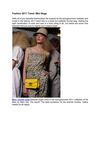 Fashion 2011 Trend: Mini Bags