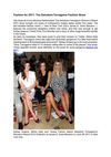 Fashion for 2011: The Salvatore Ferragamo Fashion Show