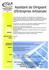 ADEA - Assistant de dirigeant d'entreprise artisanale - Formation à Evreux, Eure