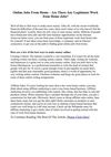 Online Jobs From Home – Are There Any Legitimate Work from Home Jobs?