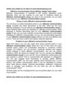Effective Communication Essay Writing: Helpful Topic Ideas