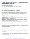 5 Steps To A Big-Profit, S.M.A.L.L. Report Business By Jimmy D Brown- Part Five