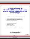 23 Point Cheatsheet For Internet Marketing Newbies And Wannabes
